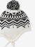 Bonnet en maille jacquard garçon beige - vertbaudet enfant 