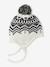 Bonnet en maille jacquard garçon beige - vertbaudet enfant 