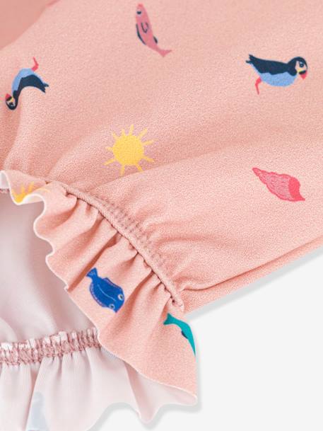 Maillot de bain 1 pièce rose - vertbaudet enfant 