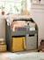 Lot de 2 bacs de rangement animaux gaze de coton lot blanc+lot jaune+lot rose - vertbaudet enfant 