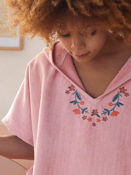 Poncho de bain GIPSY rose poudré - vertbaudet enfant 