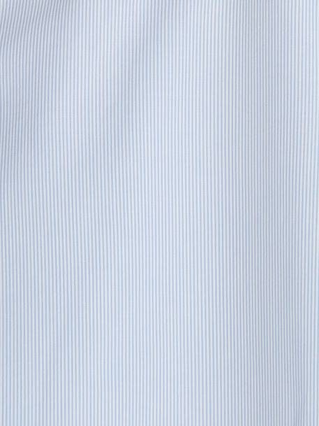 Striped Shirt for Boys by CYRILLUS striped white - vertbaudet enfant 