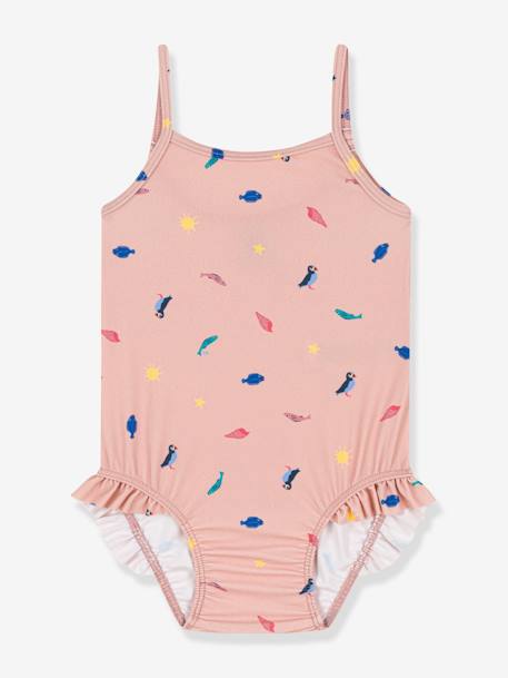Maillot de bain 1 pièce rose - vertbaudet enfant 