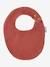 Lot 2 bavoirs naissance bleu imprimé+terracotta - vertbaudet enfant 