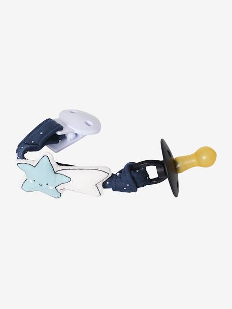 Attache-tétine bleu glacier - vertbaudet enfant 