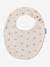 Lot 2 bavoirs naissance bleu imprimé+terracotta - vertbaudet enfant 