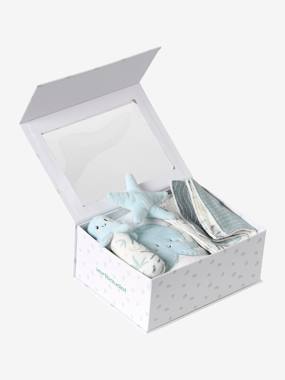 Bedding & Decor-Bathing-Gift Set for Newborns, Under the Ocean