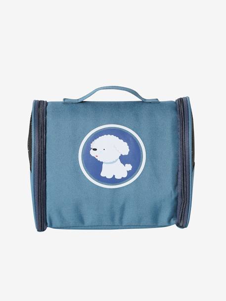 Stuffed Toy Pet + Accessories in FSC® Wood blue - vertbaudet enfant 