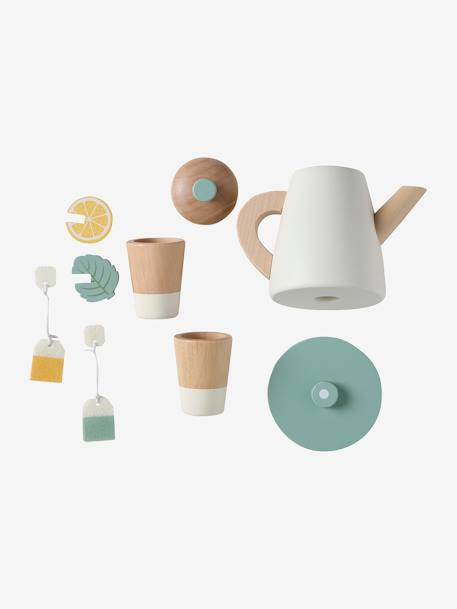 Set bouilloire en bois FSC® bois - vertbaudet enfant 