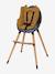 VERTBAUDET High Chair Cushion Blue Stripes+chequered green+ecru+mustard+printed beige+White - vertbaudet enfant 
