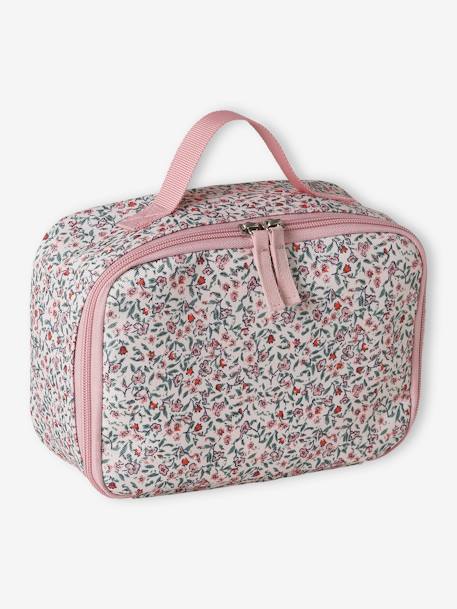 Lunch Bag with Floral Print for Girls, Happy rose - vertbaudet enfant 