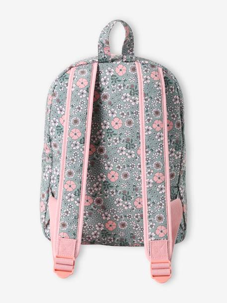Floral Backpack for Girls, Groovy Girl lichen - vertbaudet enfant 