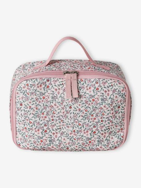 Lunch Bag with Floral Print for Girls, Happy rose - vertbaudet enfant 