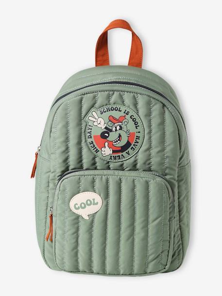 Padded Backpack for Boys, Cool Attitude lichen - vertbaudet enfant 