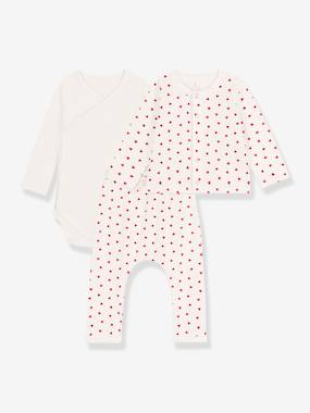 -Combo in Organic Cotton for Newborns by Petit Bateau