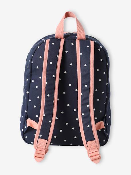 Backpack for Girls, Flower Power night blue - vertbaudet enfant 