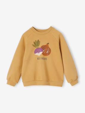 Sweatshirt with Motif, for Girls  - vertbaudet enfant