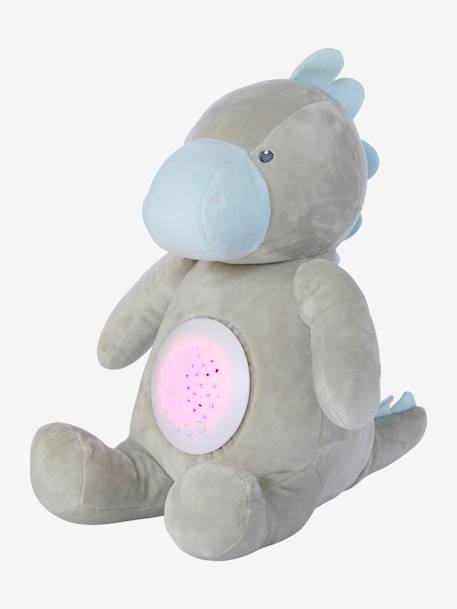 Stars Projecting Fox Night Light denim blue+golden yellow+grey+Grey+Orange - vertbaudet enfant 