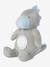 Veilleuse Peluche projecteur d'étoiles bleu jean+dinosaure+gris+jaune d'or+orange - vertbaudet enfant 
