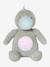 Veilleuse Peluche projecteur d'étoiles bleu jean+dinosaure+gris+jaune d'or+orange - vertbaudet enfant 
