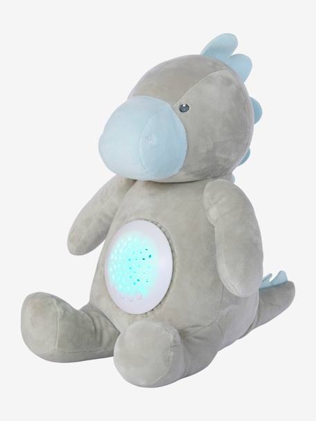 Stars Projecting Fox Night Light denim blue+golden yellow+grey+Grey+Orange - vertbaudet enfant 