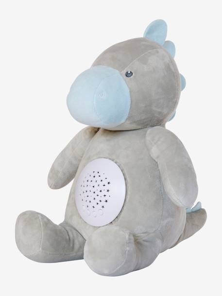 Stars Projecting Fox Night Light denim blue+golden yellow+grey+Grey+Orange - vertbaudet enfant 