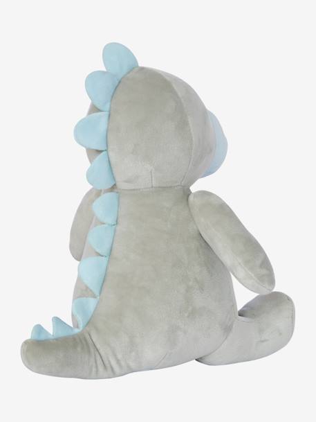 Veilleuse Peluche projecteur d'étoiles bleu jean+dinosaure+gris+jaune d'or+orange - vertbaudet enfant 