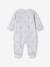 Bunnies Sleepsuit in Velour for Newborn Babies marl grey - vertbaudet enfant 