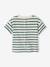 T-Shirt for Babies, Sailor Capsule Collection striped green - vertbaudet enfant 