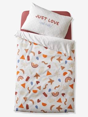 -Duvet Cover in Organic Cotton* for Babies, Happy Sky