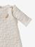 Gigoteuse hiver quiltée manches amovibles en gaze de coton bio* NUITS DE RÊVE caramel+écru+marine - vertbaudet enfant 