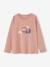Pretty Top with Fancy Details for Girls old rose - vertbaudet enfant 