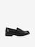Leather Moccasins for Children, JR Agata by GEOX® black - vertbaudet enfant 