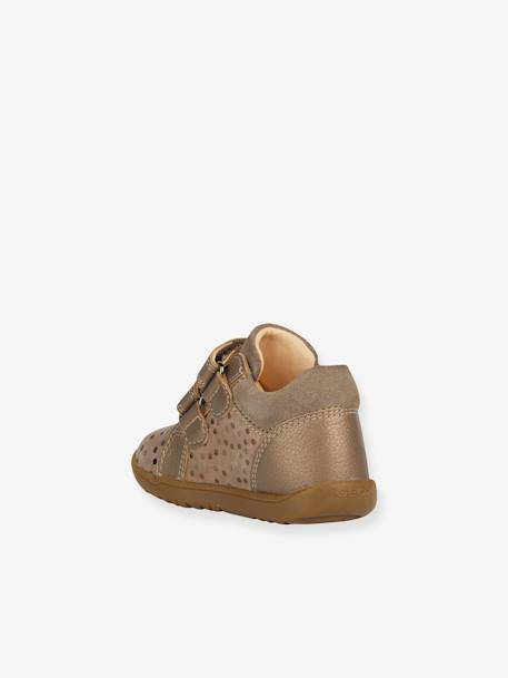 High-Top Trainers for Babies, B Macchia Girl by GEOX®, Designed for First Steps iridescent grey - vertbaudet enfant 