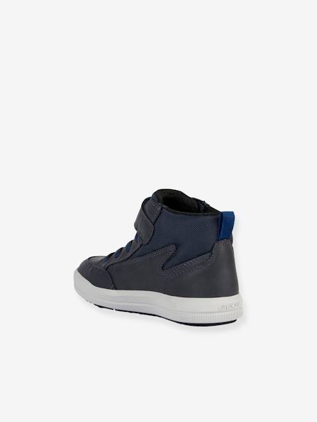 High Top Trainers with Hook-&-Loop Straps, J Arzach by GEOX®, for Children ink blue - vertbaudet enfant 