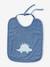 Lot 7 bavoirs bleu ciel+imprimé jungle+vert d'eau - vertbaudet enfant 
