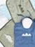 Lot 7 bavoirs bleu ciel+imprimé jungle+vert d'eau - vertbaudet enfant 