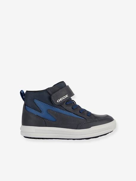 High Top Trainers with Hook-&-Loop Straps, J Arzach by GEOX®, for Children ink blue - vertbaudet enfant 