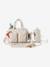 Changing Bag with Several Pockets, Family Blue+sandy beige - vertbaudet enfant 