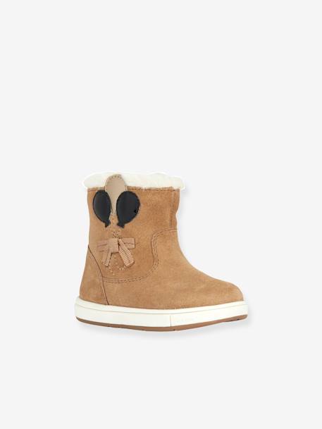 Furry Boots for Babies, B Trottola Girl by GEOX® camel - vertbaudet enfant 