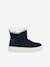 Boots fourrées J Theleven Girl marine - vertbaudet enfant 