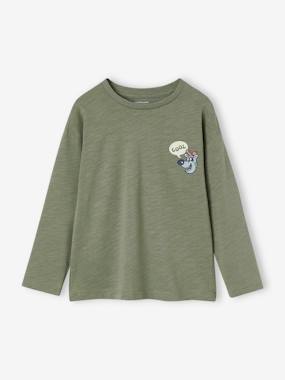 Garçon-T-shirt, polo, sous-pull-T-shirt-T-shirt grand motif dos garçon