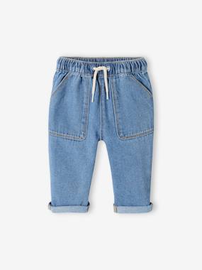 -Jeans with Elasticated Waistband, for Babies