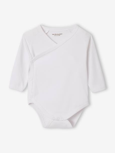 Pack of 5 Long Sleeve 'Heart' Bodysuits for Newborn Babies rosy - vertbaudet enfant 