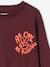 Long Sleeve Top with Cool Motif on the Chest for Boys bordeaux red+fir green - vertbaudet enfant 