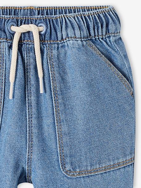Jeans with Elasticated Waistband, for Babies stone - vertbaudet enfant 
