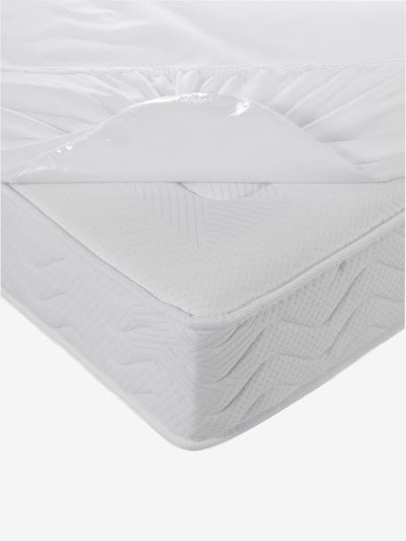 Lot de 2 alèses microfibre ultra absorbantes blanc - vertbaudet enfant 