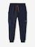 Pantalon jogging avec poches à rabat sport garçon bleu nuit - vertbaudet enfant 