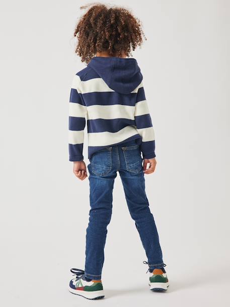 Jean garçon slim morphologique MEDIUM denim black+DENIM BRUT+denim gris+DENIM GRIS FONCE+double stone+STONE - vertbaudet enfant 