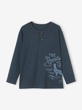 Boys-Tops-T-Shirts-Grandad-Style Top for Boys